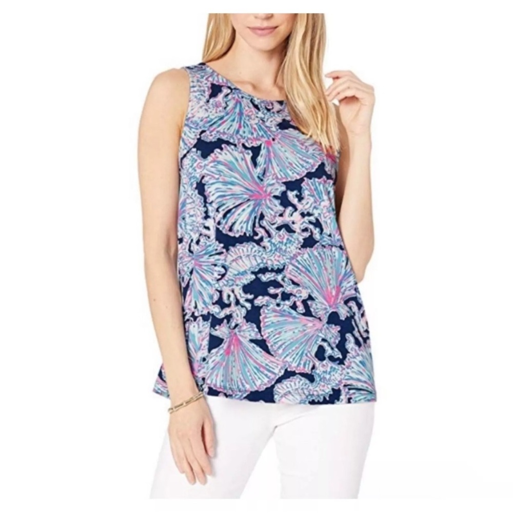 Excellent Condition Lilly Pulitzer Kristen Swing Tank Top size Large